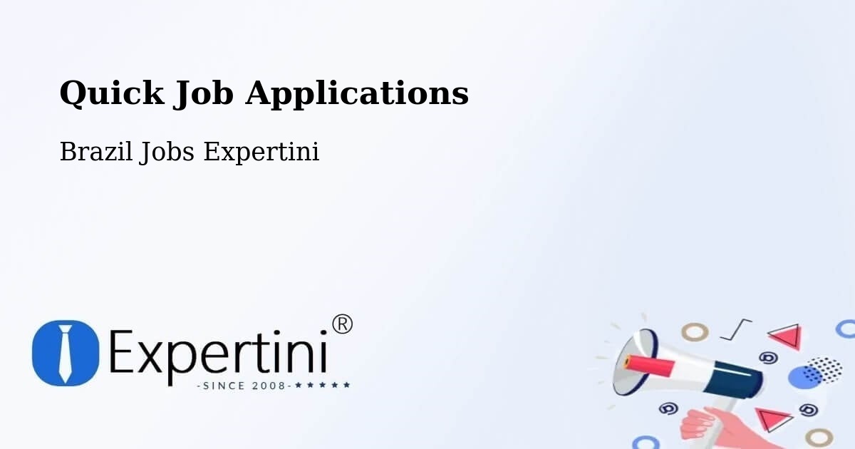 Quick Job Applications - Brazil Jobs Expertini